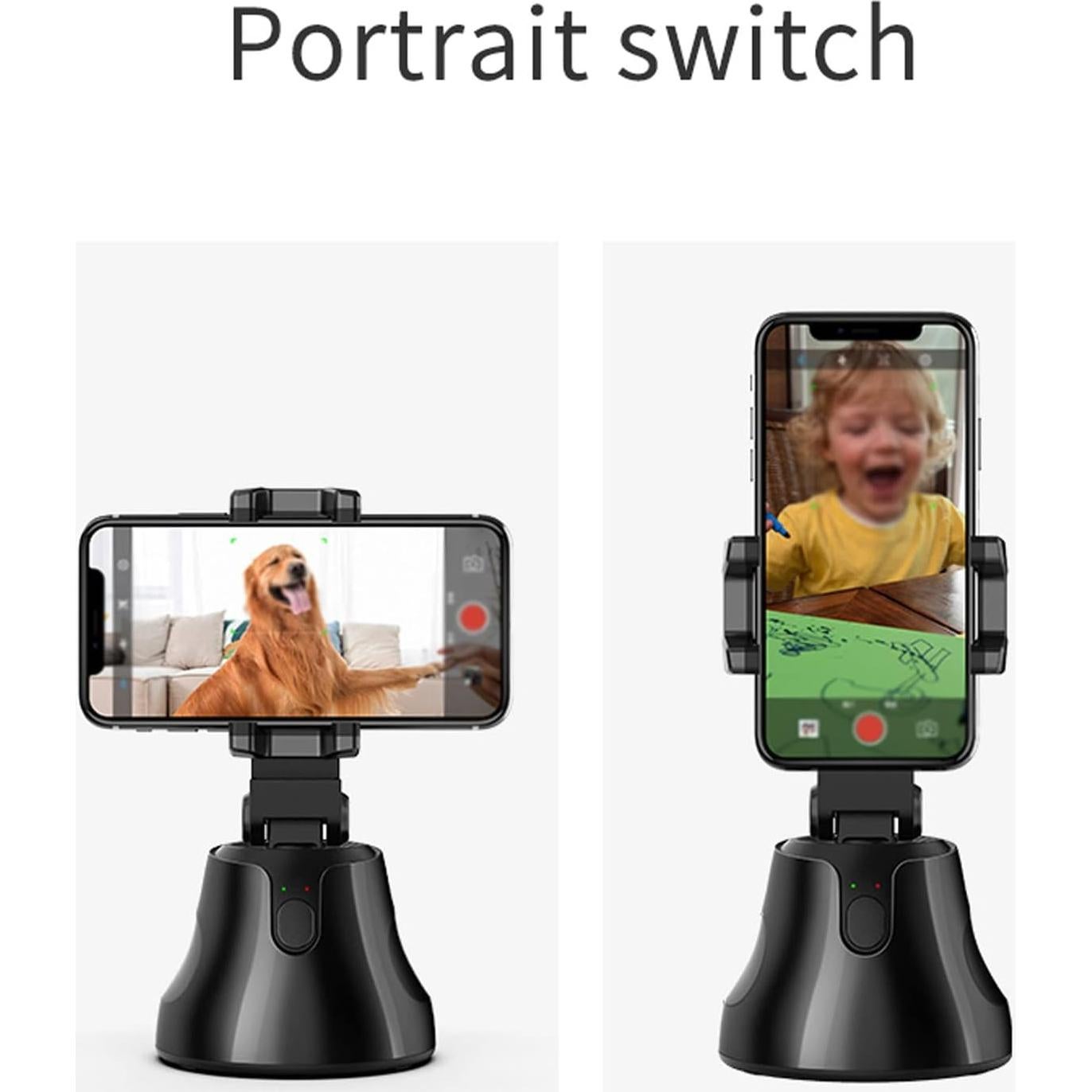 Trípode Inteligente de Seguimiento Facial Diyeeni 360° para Teléfono