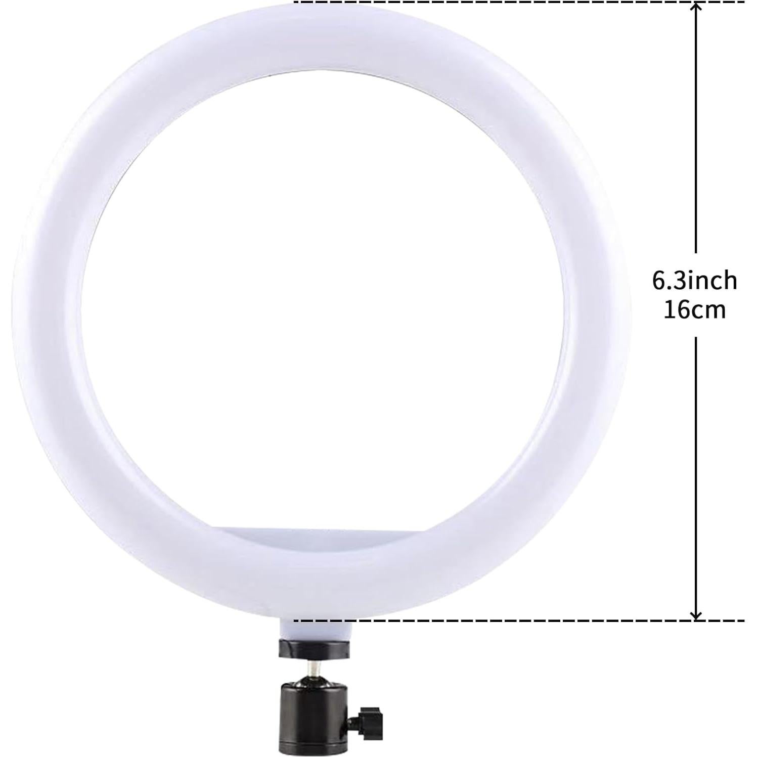 Anillo de Luz Selfie Nayubo con 3 Modos y 10 Niveles de Brillo