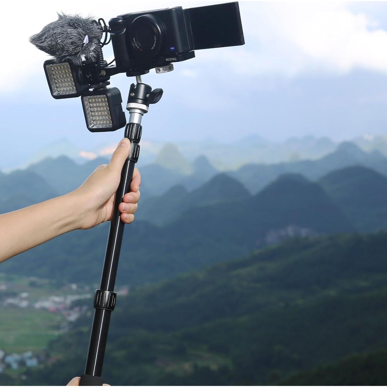 Soporte de Extensión de Zapata Fría NICEYRIG 115mm para Vlogging