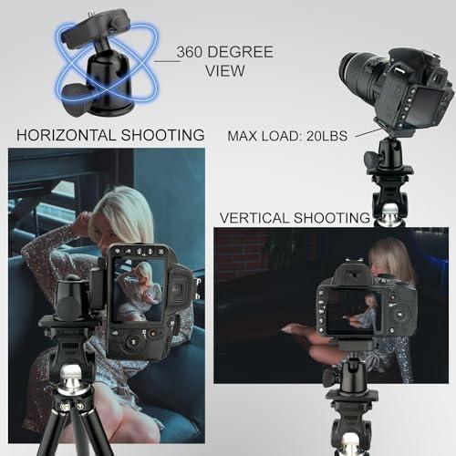 Soporte para Trípode de Tableta KLIOMAX con Cabeza de Bola 360°