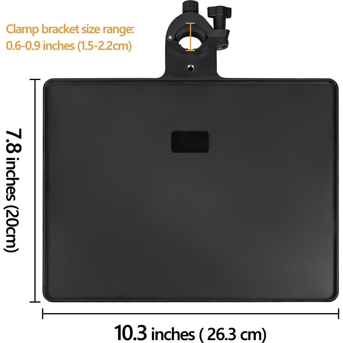 Soporte de Micrófono Geekria Ajustable Negro 20x26.3cm