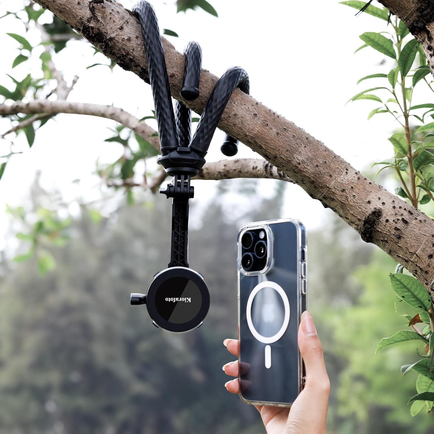 Trípode Flexible Magnético JJC TP-MS1 para iPhone y Cámaras