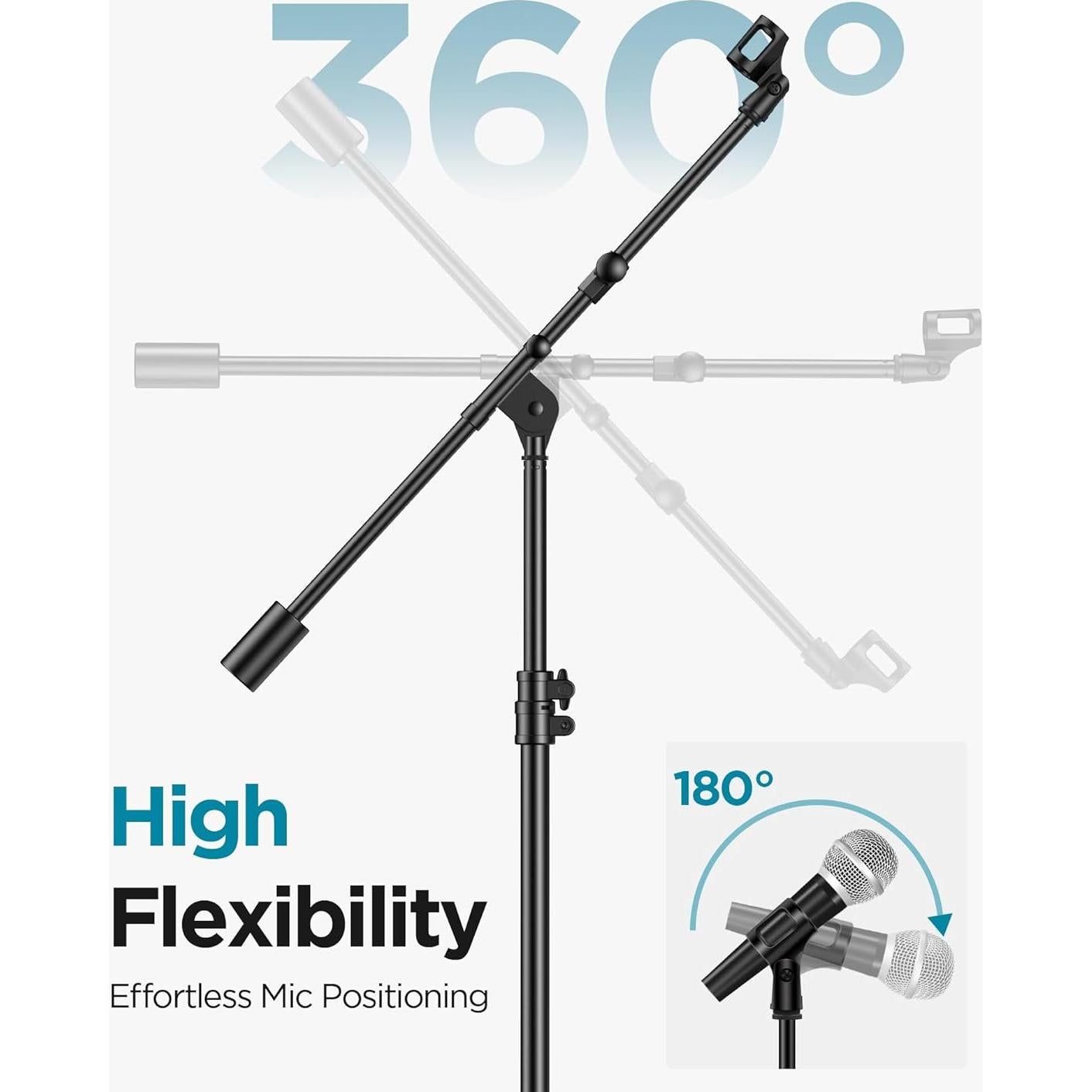 Soporte de Micrófono InnoGear TS250 Ajustable 78.2-209 cm