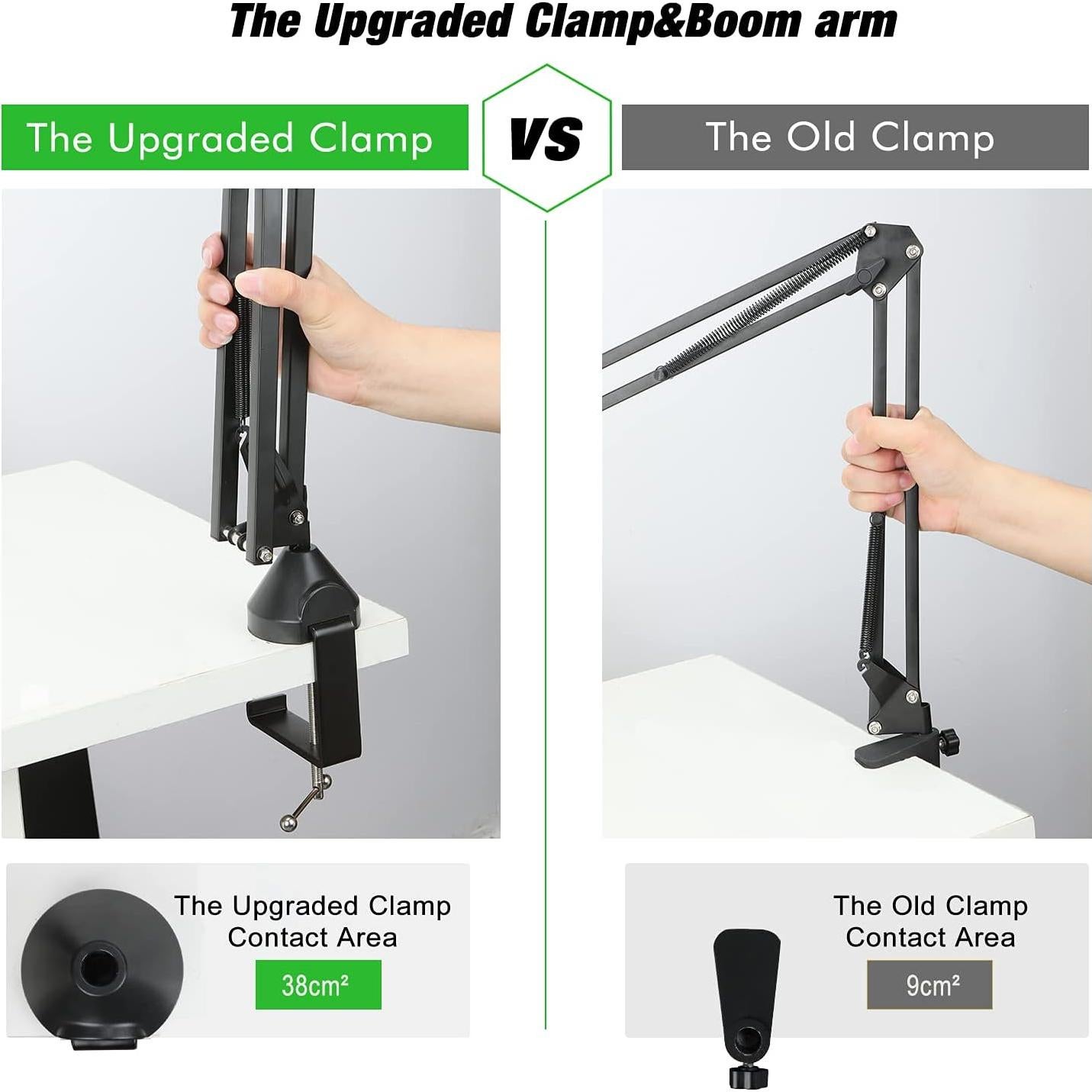 Soporte de Micrófono Rode Podmic con Filtro Anti-Pop y Brazo Ajustable