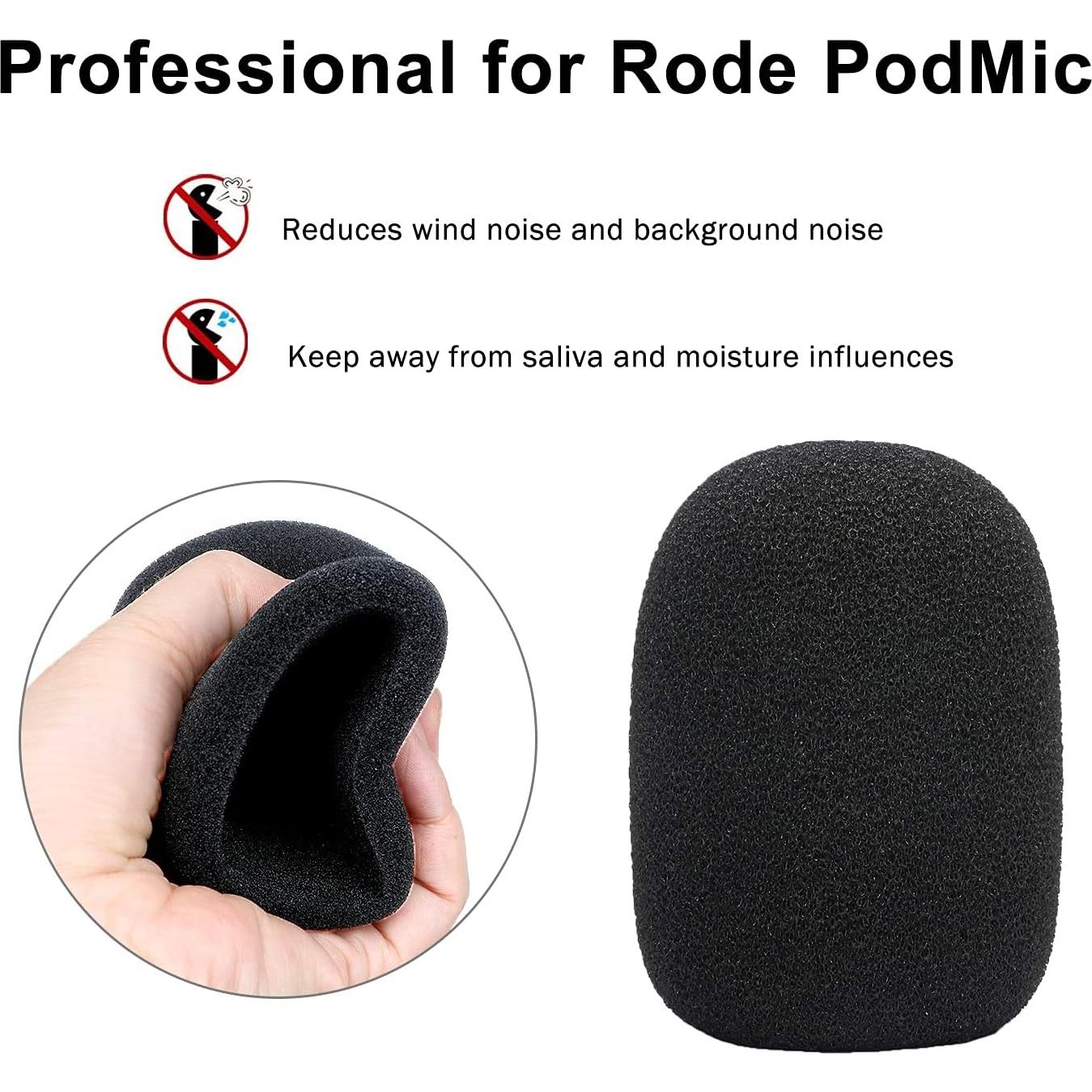 Soporte de Micrófono Rode Podmic con Filtro Anti-Pop y Brazo Ajustable