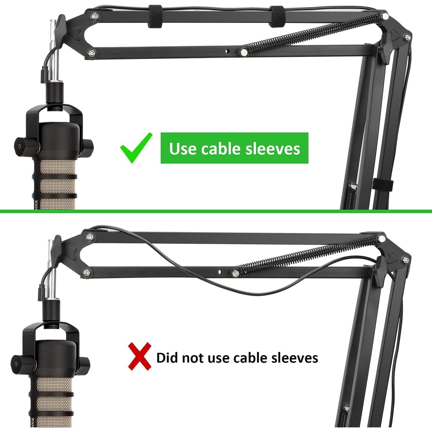 Soporte de Micrófono Rode Podmic con Filtro Anti-Pop y Brazo Ajustable