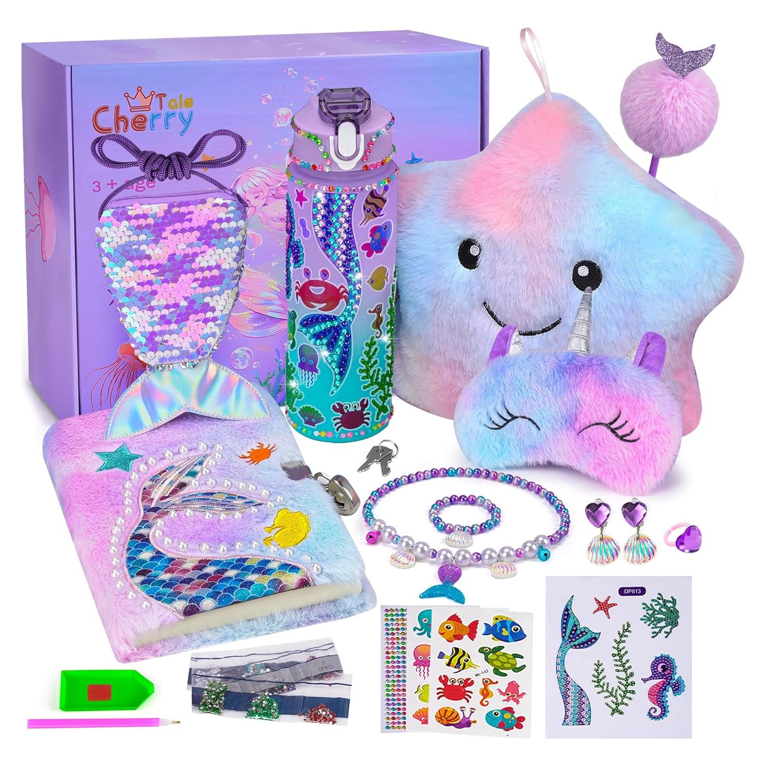 Set de Regalos de Sirena Cherry Tale para Niñas 4-10 Años