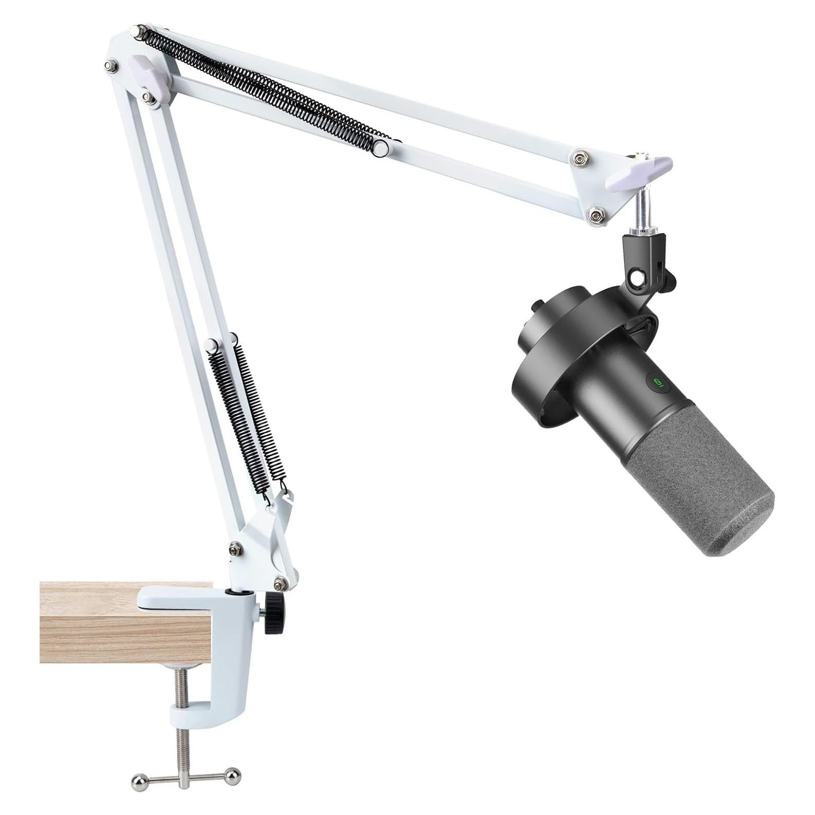 Brazo de Boom Blanco SUNMON para Micrófono Fifine K688