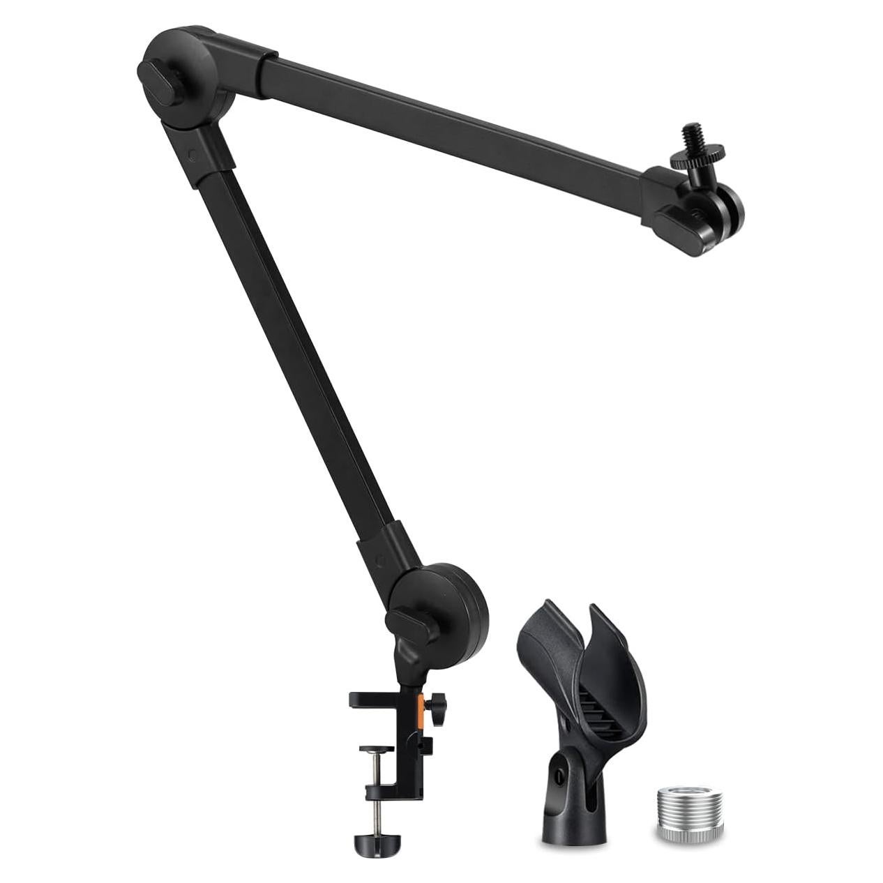 Brazo de Micrófono Ajustable Mictop con Abrazadera y Adaptador