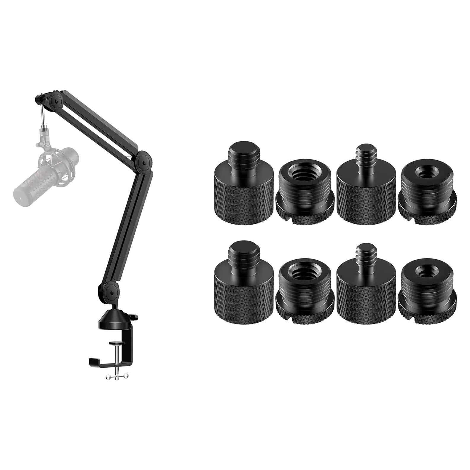 Soporte de Micrófono InnoGear con Gestión de Cables y Adaptadores