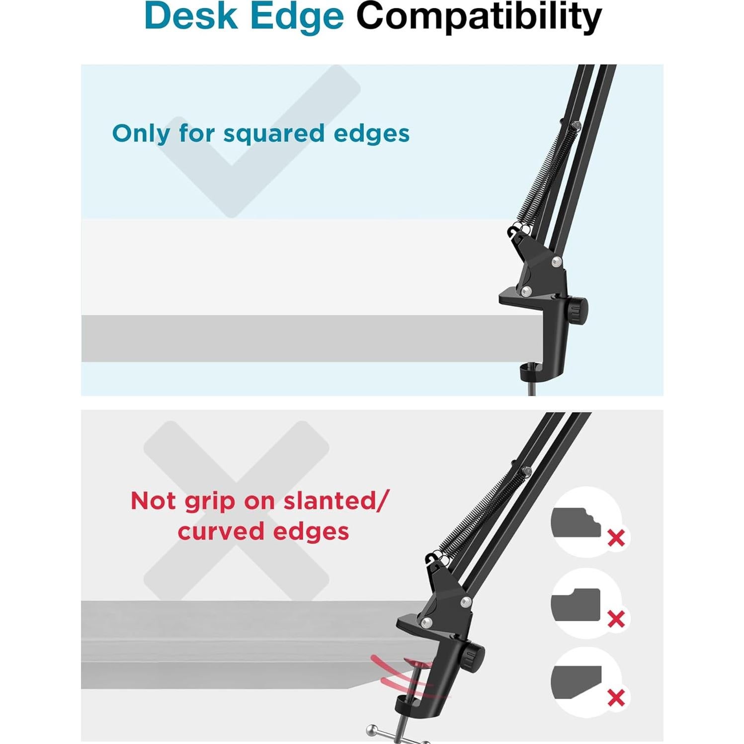 Soporte de Micrófono InnoGear Ajustable con 8 Adaptadores