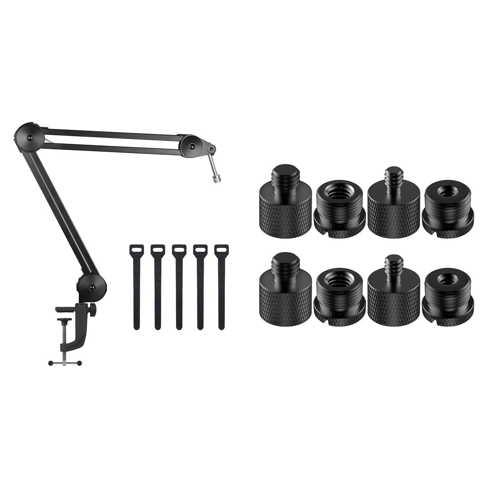 Soporte de Brazo Pesado InnoGear para Micrófono con 8 Adaptadores