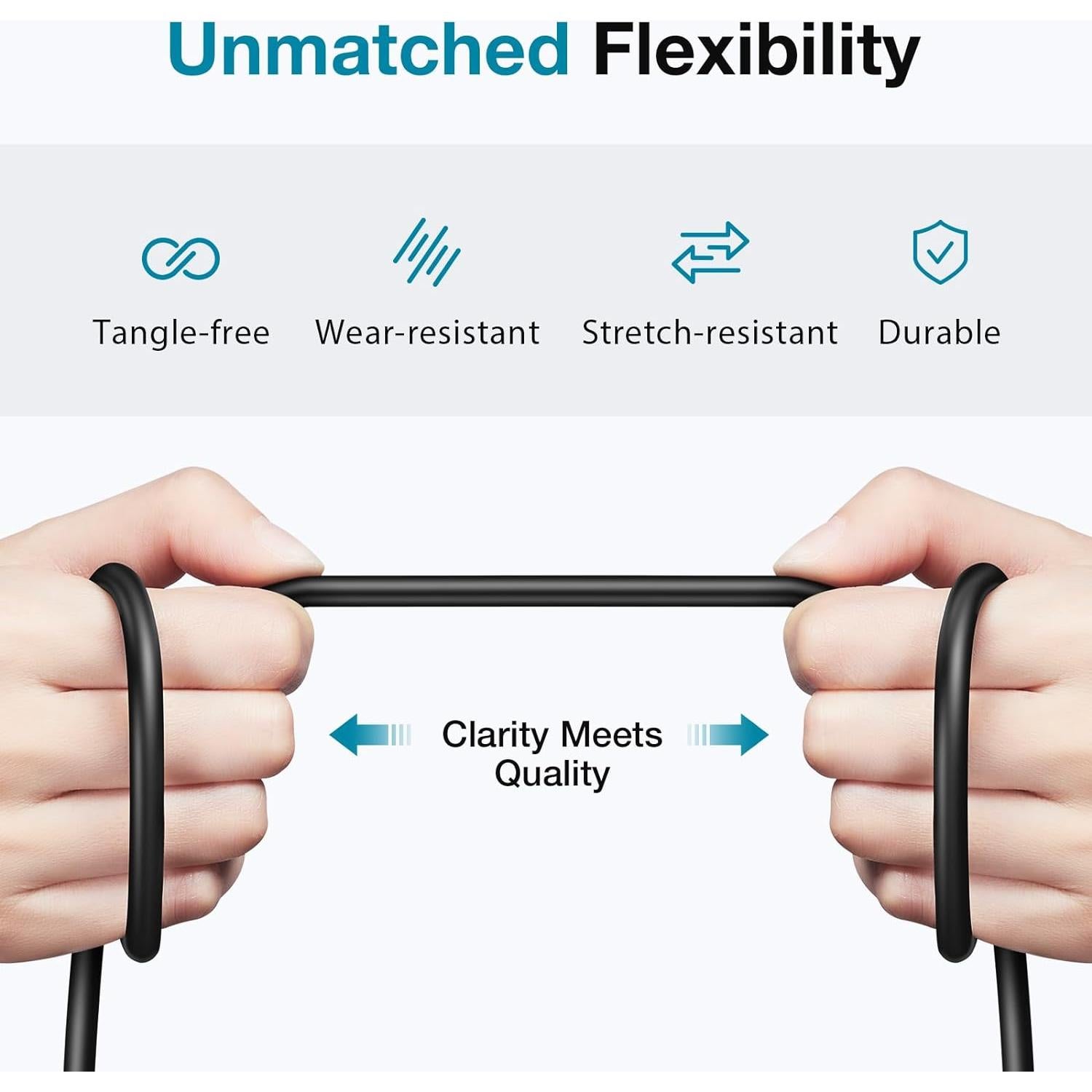 Brazo de Micrófono InnoGear MU-LP26 Ajustable con 2 Cables XLR 1.8m