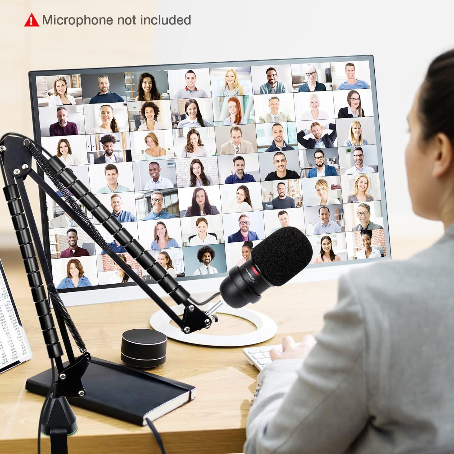 Brazo de Boom para Micrófono HyperX SoloCast - Soporte Ajustable