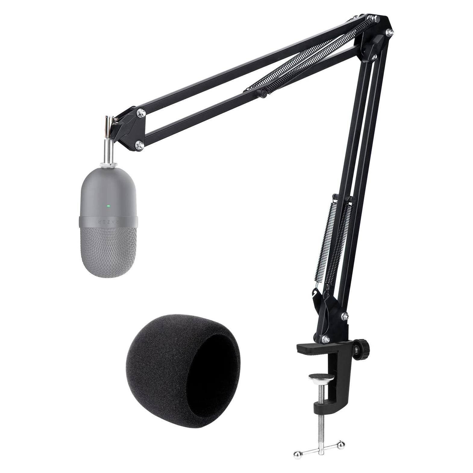 Soporte de Micrófono Razer Seiren Mini Boom Arm con Filtro