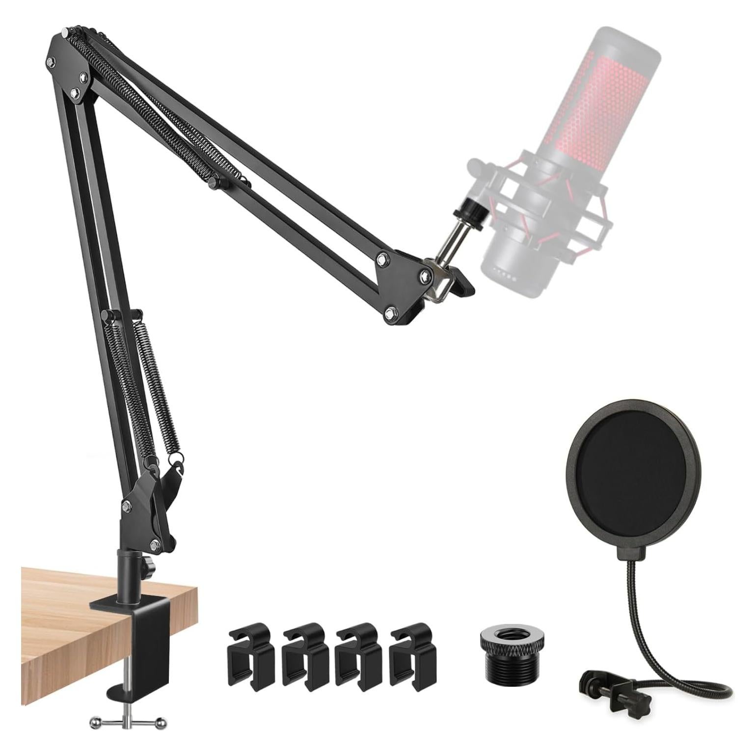 Soporte de Micrófono Boom HyperX QuadCast 2 Ajustable