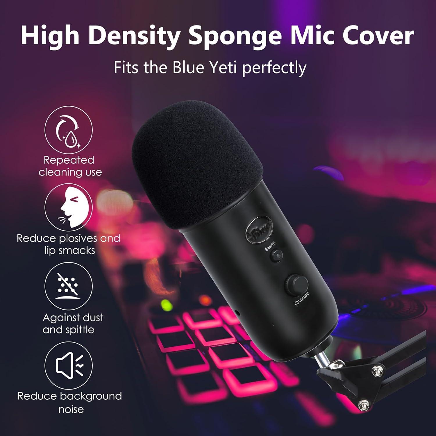 Soporte de Micrófono YOUSHARES para Blue Yeti con Filtro Antipop
