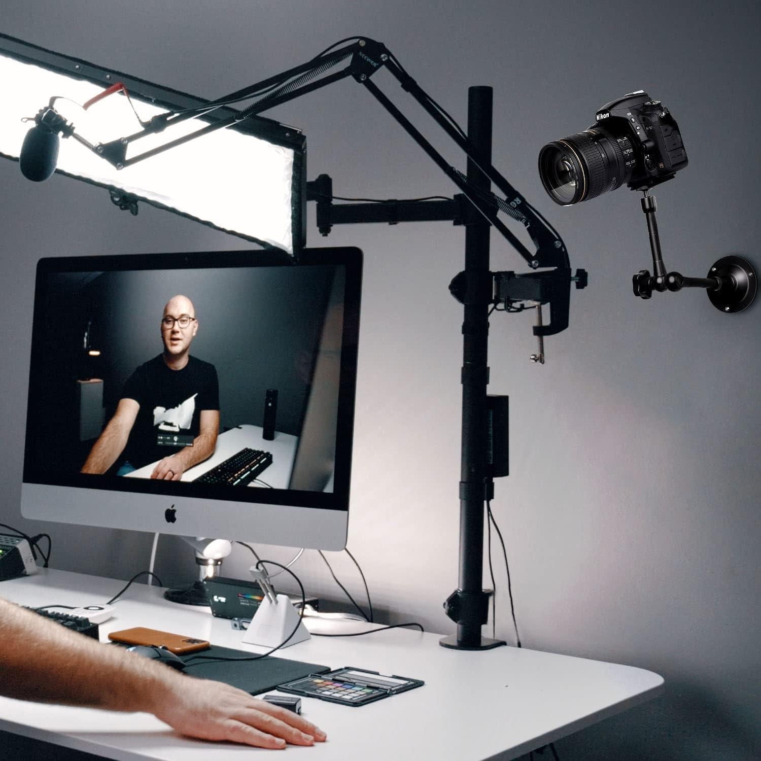 Soporte de Pared Articulado UYODM para Cámaras y Luces LED