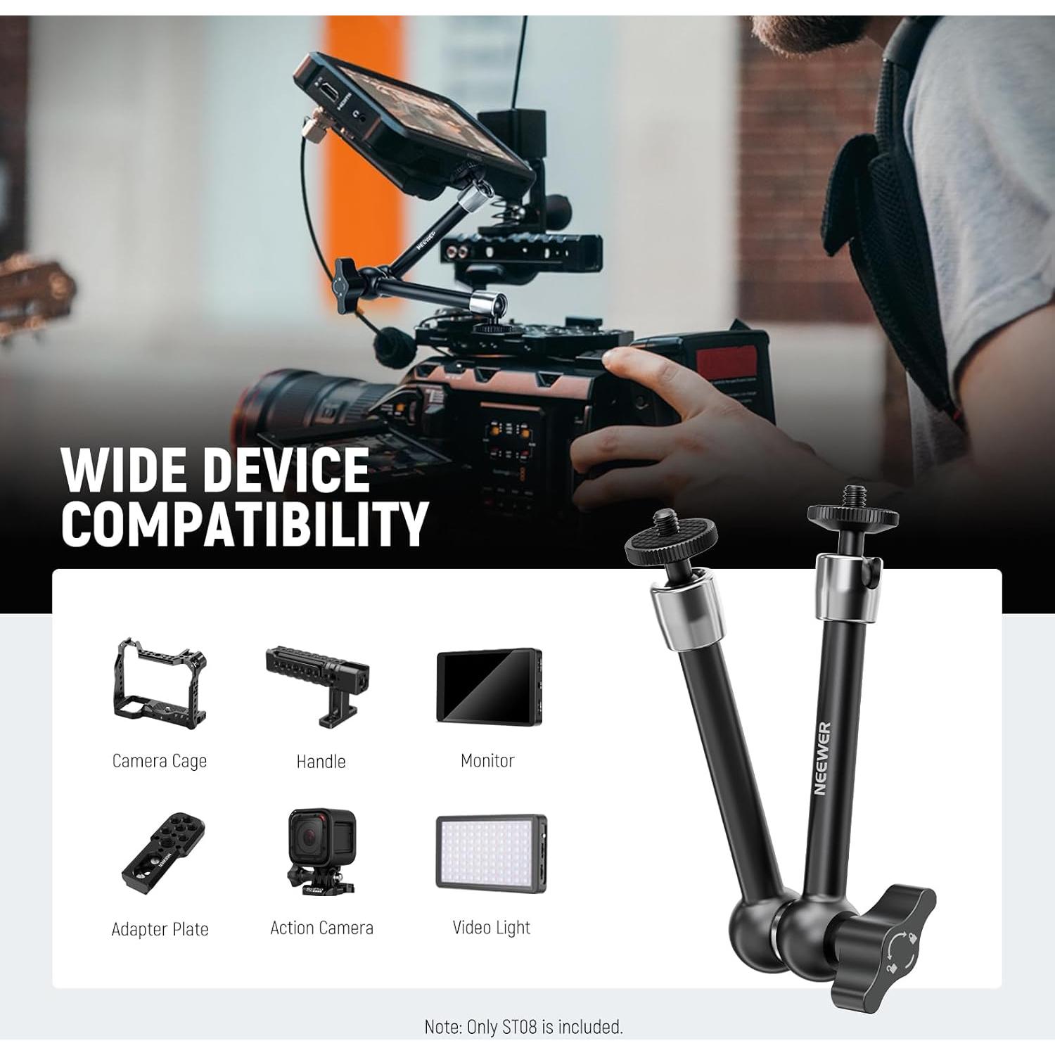 Brazo Mágico Ajustable NEEWER 25cm para Cámara Sony