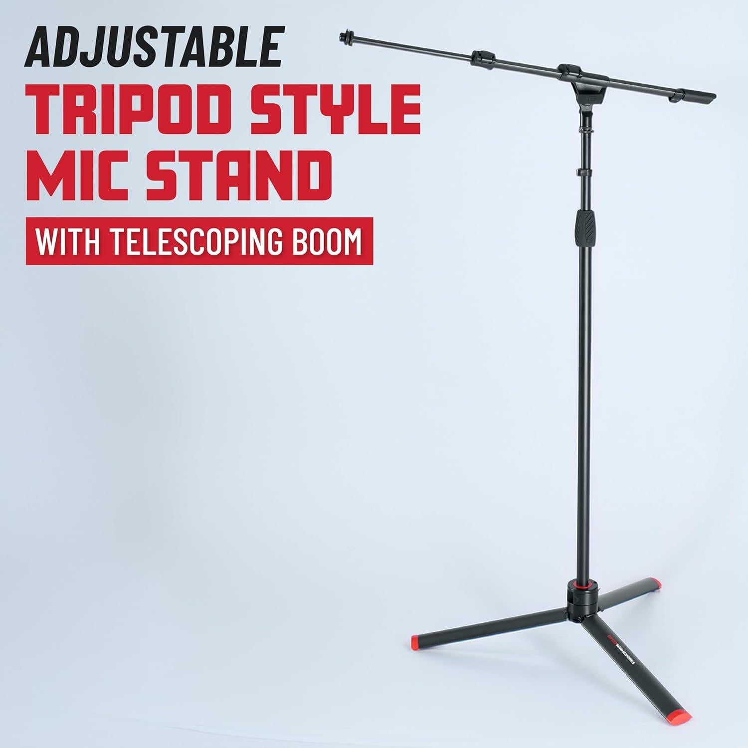 Soporte de micrófono de trípode Gator GFW-ID-MIC ajustable