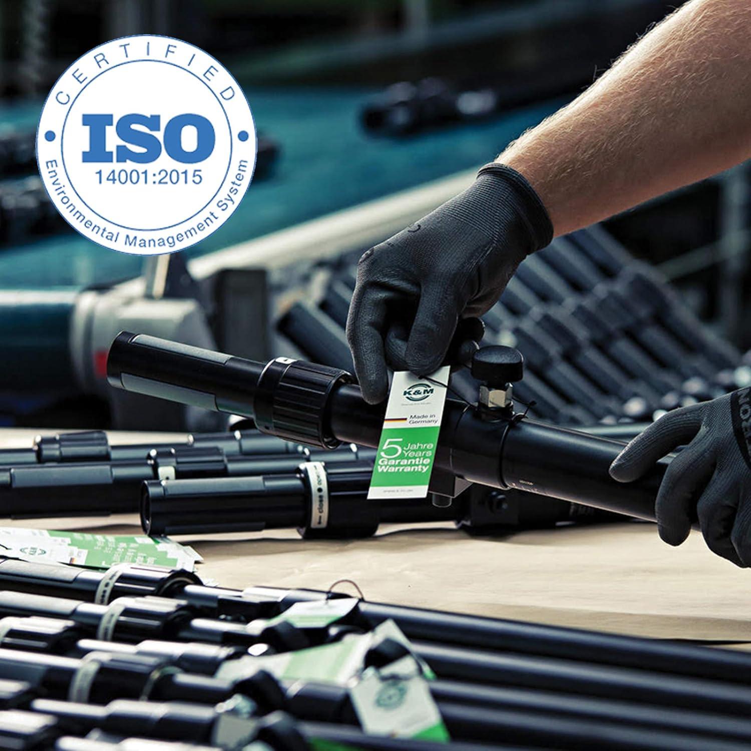 Brazo Telescópico K&M 21140.500.55 para Micrófono - Negro