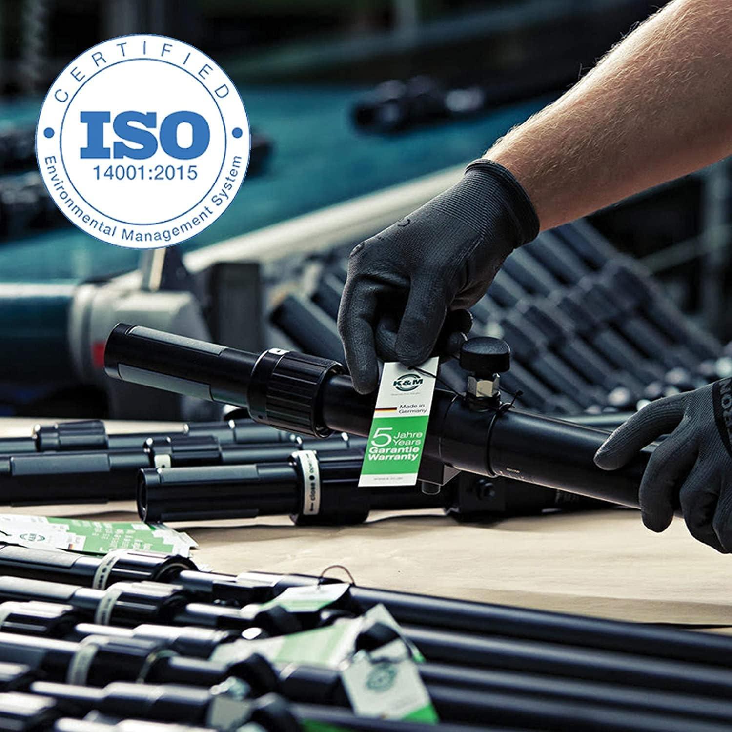 Soporte de Micrófono K&M 23600 para 4 Micrófonos - Acero Negro