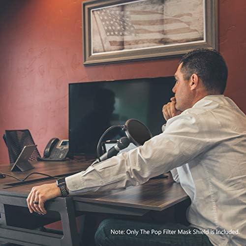 Filtro Pop Neewer Doble Capa para Micrófono Estudio 16x30.5cm