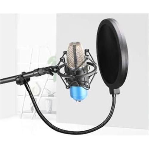 Filtro de Pop Profesional con Soporte Flexible para Micrófono
