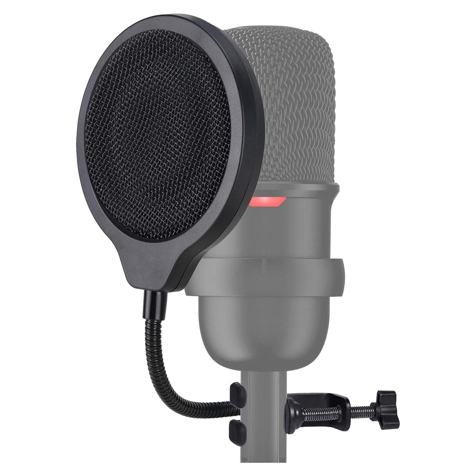 Filtro Pop para Micrófono HyperX SoloCast 100 mm 3 Capas SUNMON