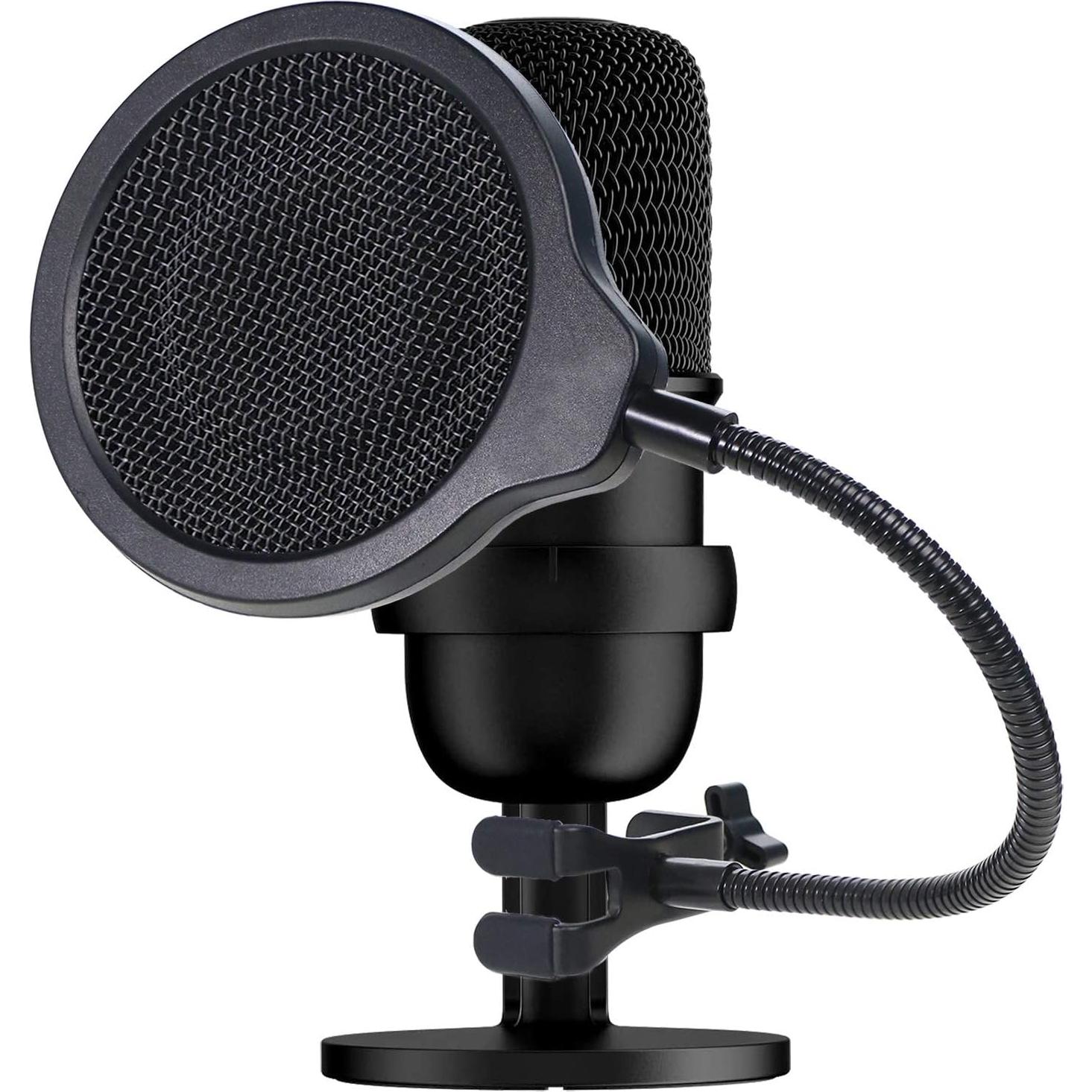 Filtro Pop para Micrófono HyperX SoloCast 100 mm 3 Capas SUNMON