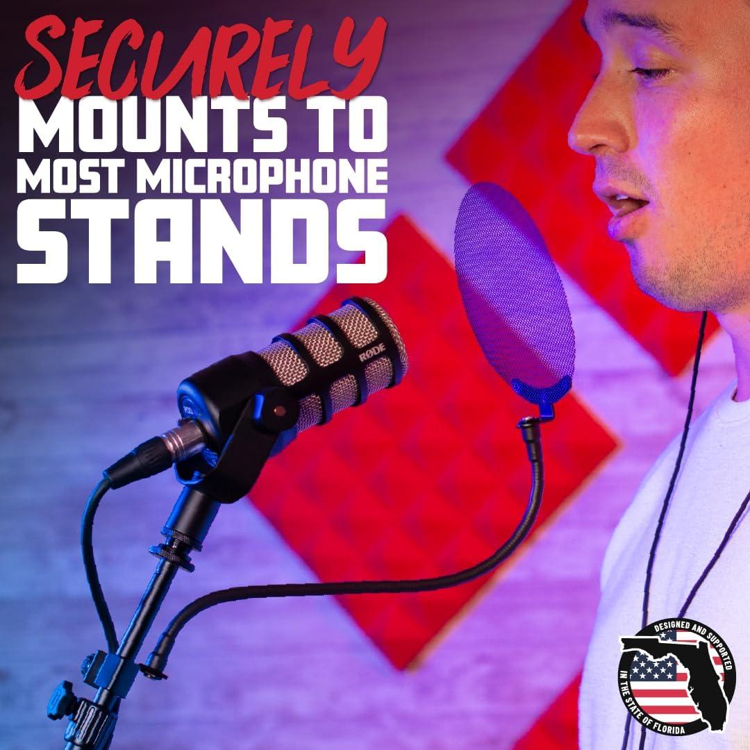 Filtro Pop de Metal Gator Frameworks 12.4" Cuello de Ganso