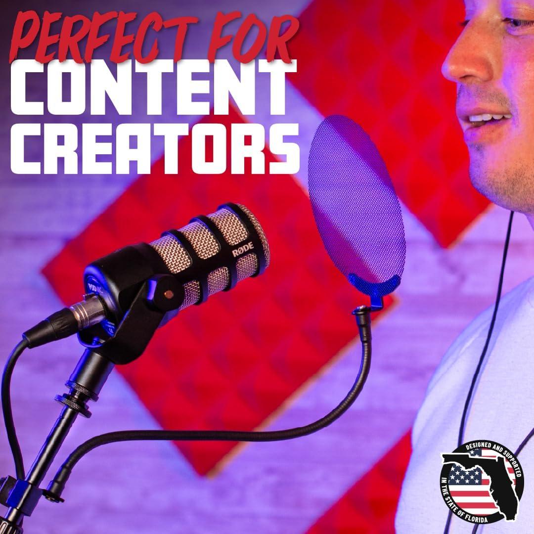 Filtro Pop de Metal Gator Frameworks 12.4" Cuello de Ganso