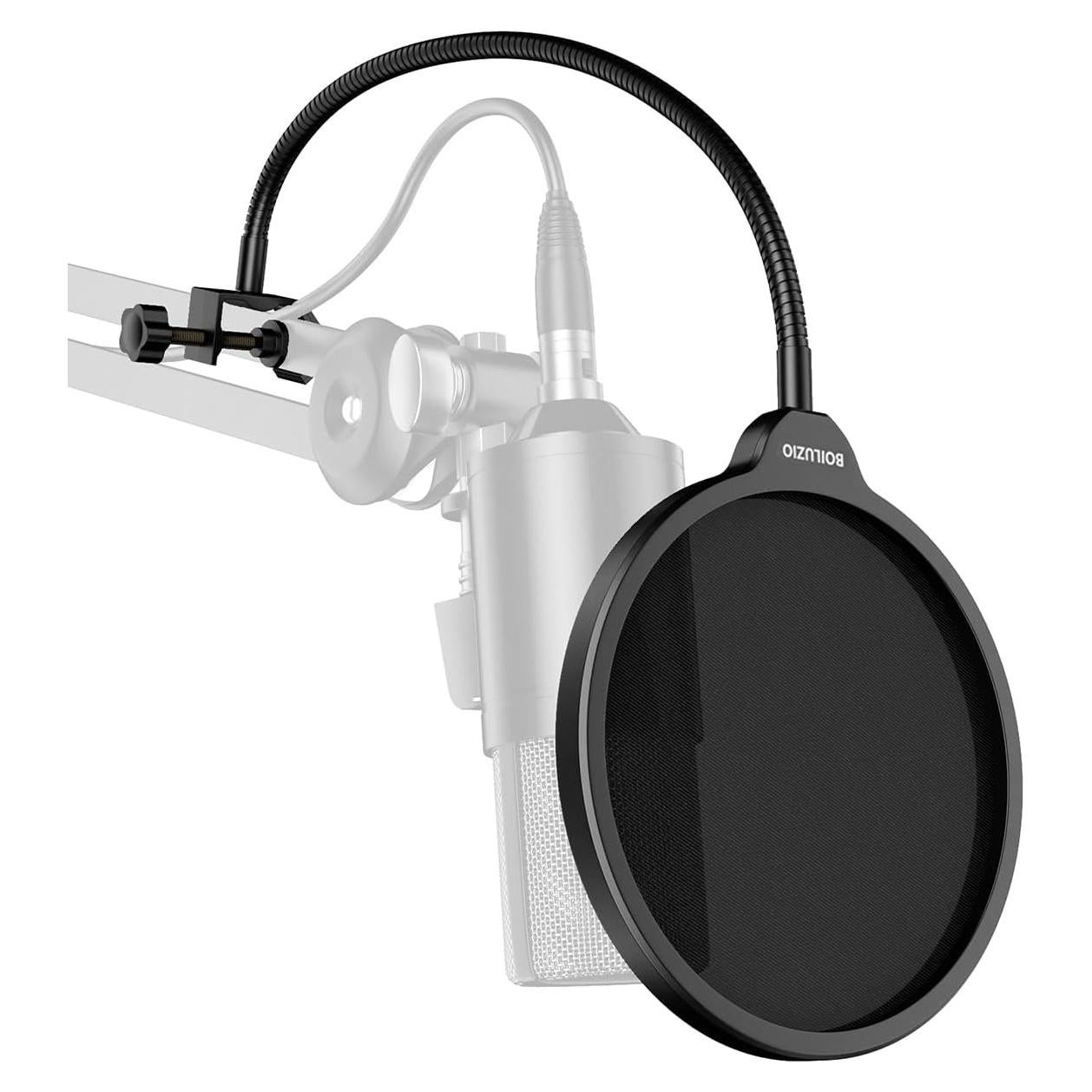 Filtro Pop Profesional BOILUZIO con Soporte Flexible 36.8cm