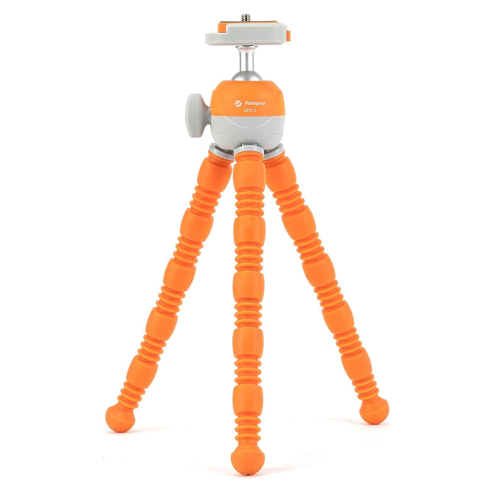 Trípode Flexible Fotopro UFO3 para Teléfono y Cámara 360°