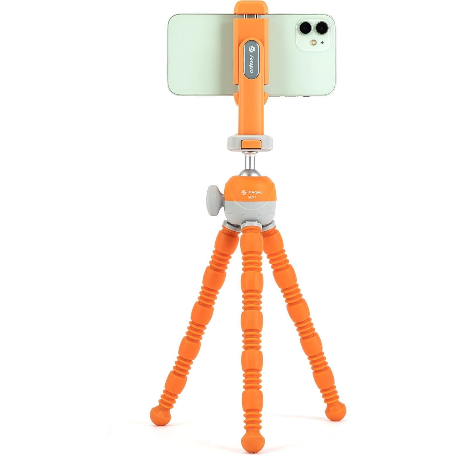 Trípode Flexible Fotopro UFO3 para Teléfono y Cámara 360°