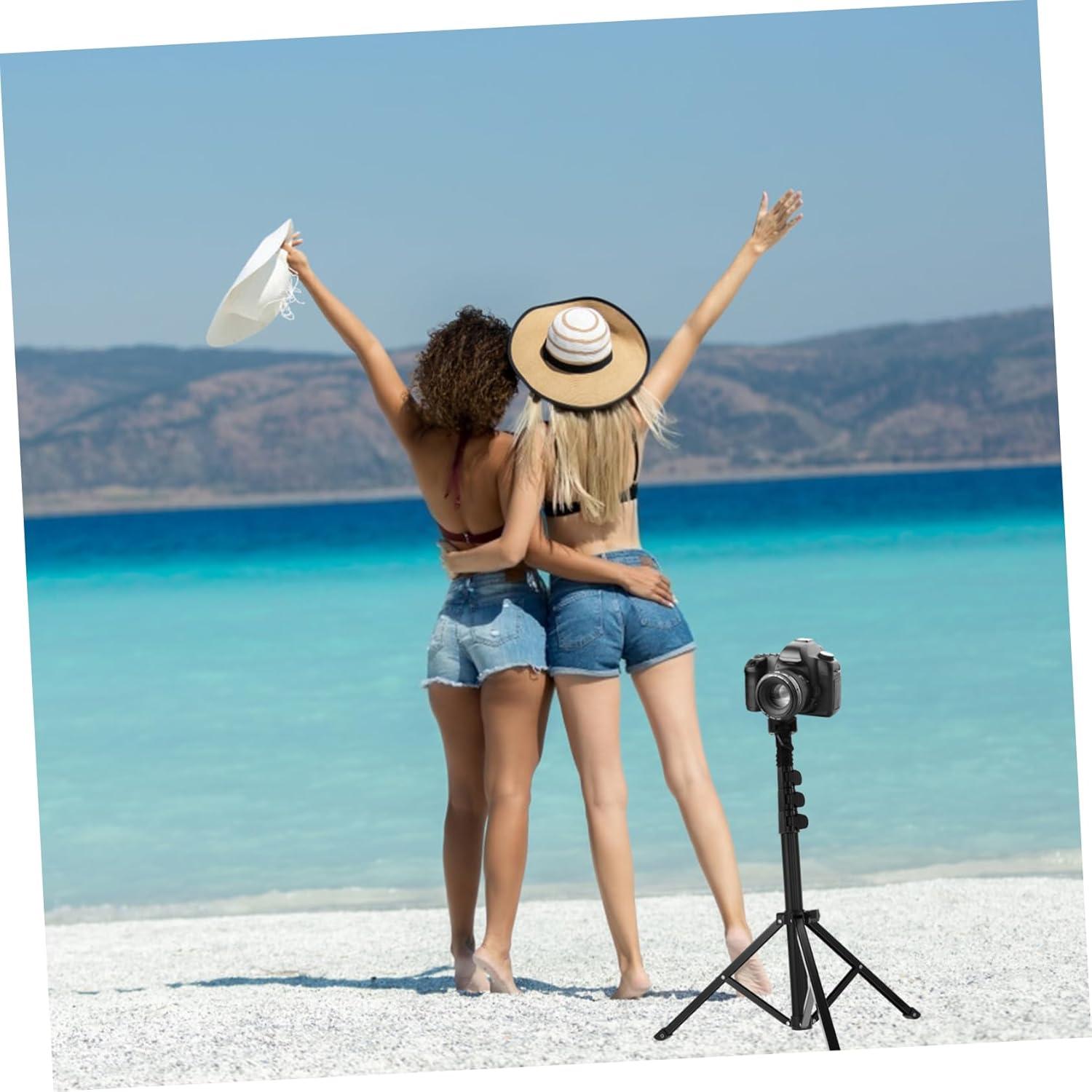 Soporte de Trípode Ajustable POPETPOP para Fotografía 43-128cm