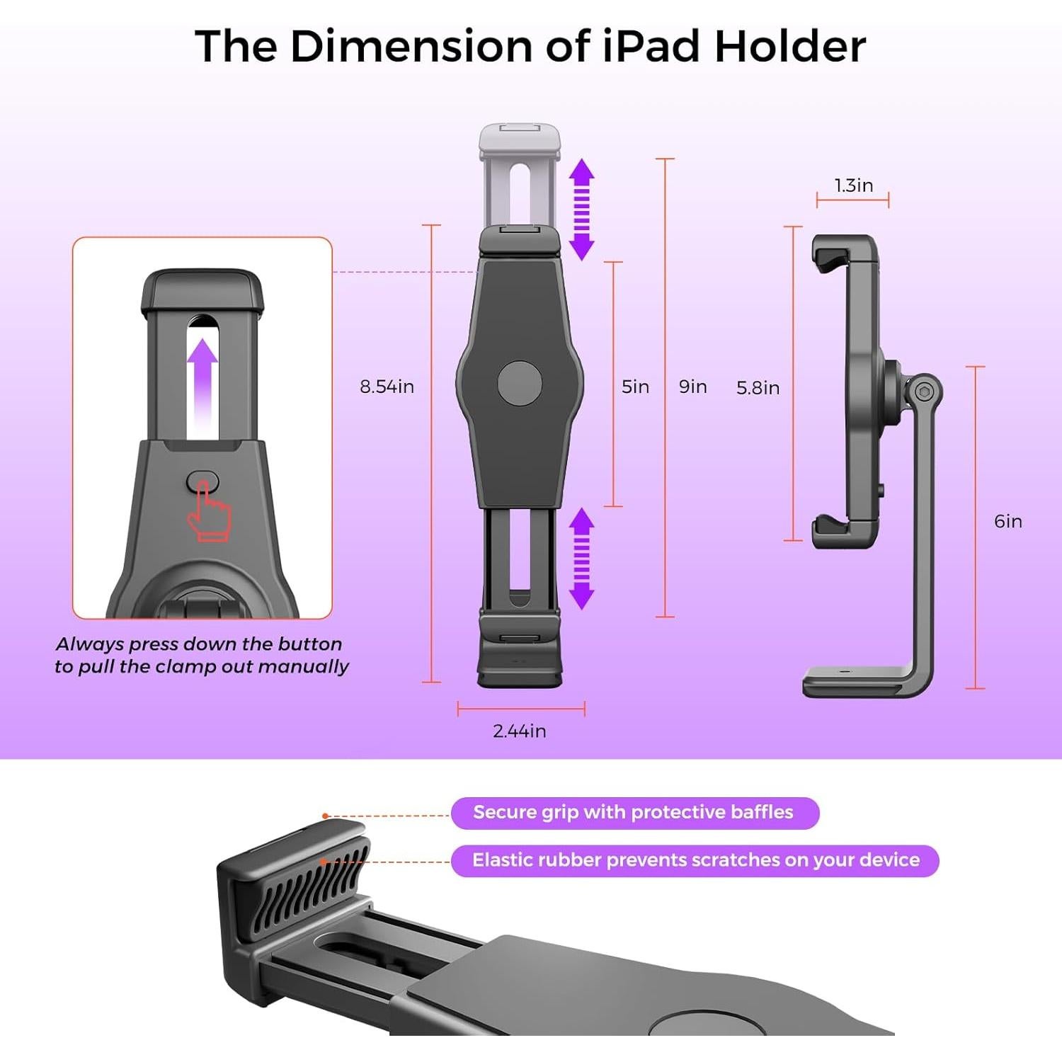 Paquete de 3 Cámaras Inalámbricas VM33 + Trípode + Soporte