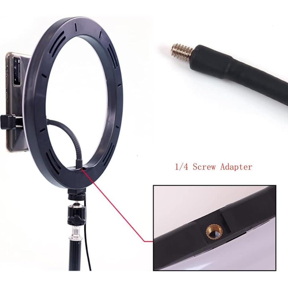 Soporte Clip para Teléfono Móvil Walway con Luz de Anillo