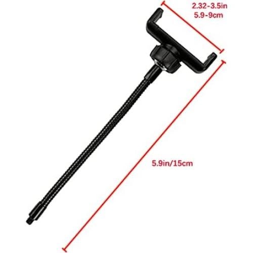 Soporte Clip para Teléfono Móvil Walway con Luz de Anillo