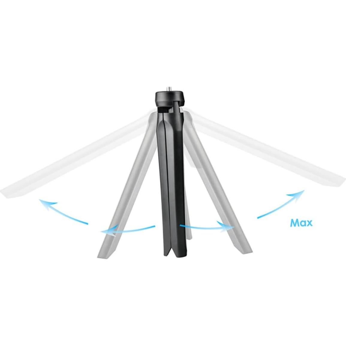 Trípode ligero para teléfono CTIRCHIU - 2 piezas, 19x3.3cm