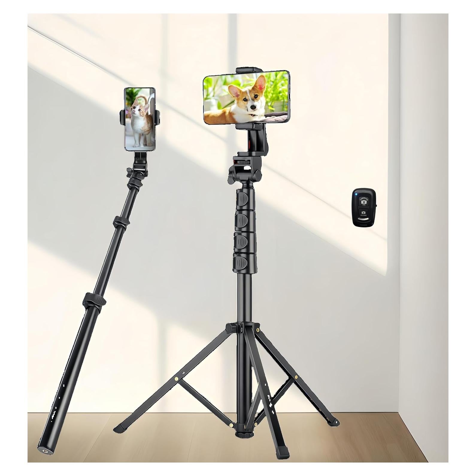 Trípode Ligero SMART RICE MP001 para Teléfonos 154.9 cm