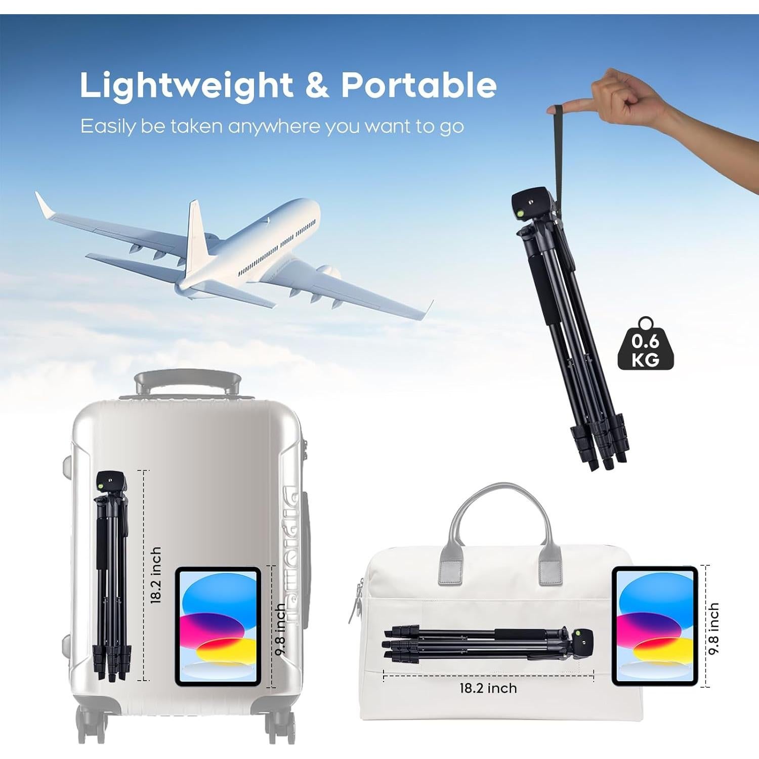 Trípode Ajustable Linkcool 160cm para Smartphone y iPhone