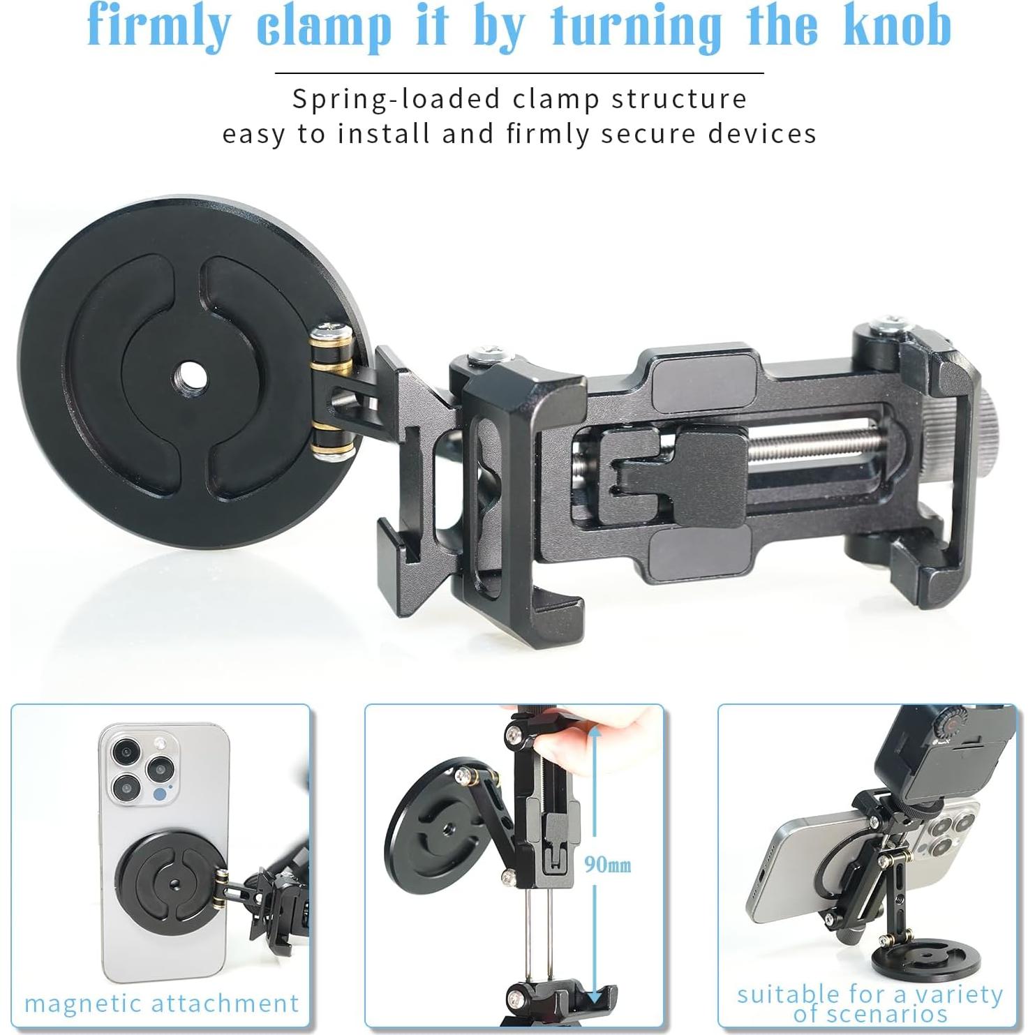 Soporte Magnético para Teléfonos FIFIELD | Plegable y Ajustable