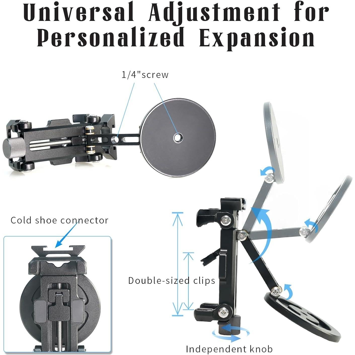 Soporte Magnético para Teléfonos FIFIELD | Plegable y Ajustable
