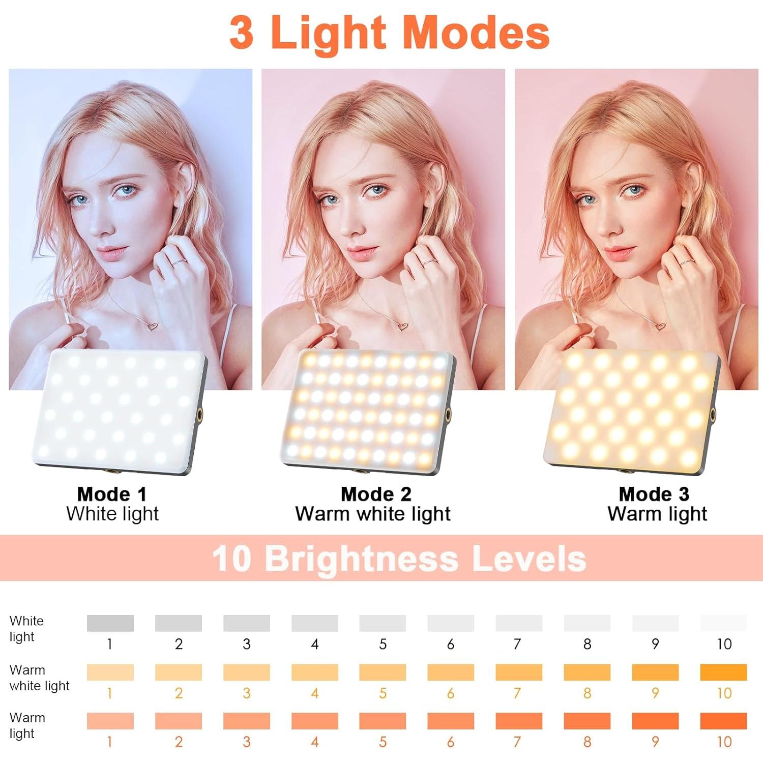 Trípode Automático TONEOF 168cm con Luz Selfie LED 60