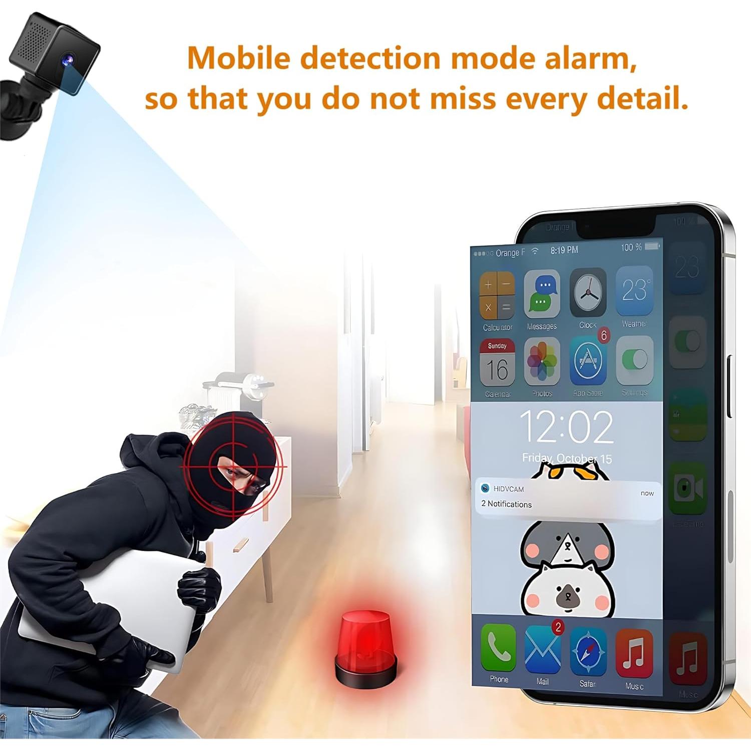 Cámara de Seguridad Wifi Inalámbrica 4K Gatijan S1T