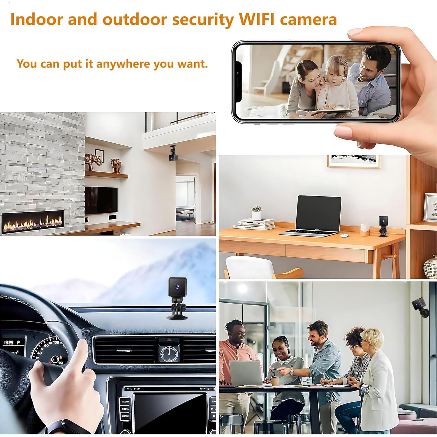 Cámara de Seguridad Wifi Inalámbrica 4K Gatijan S1T