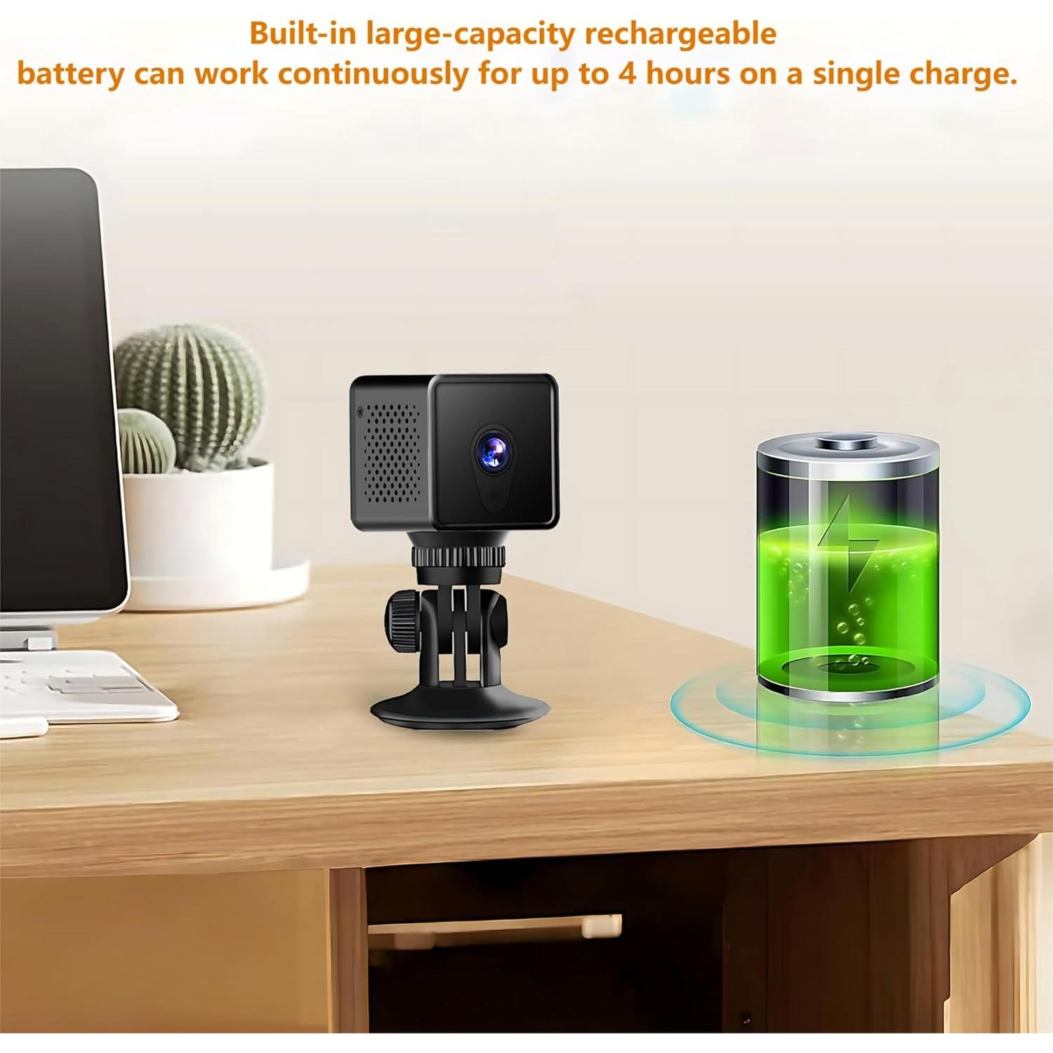 Cámara de Seguridad Wifi Inalámbrica 4K Gatijan S1T