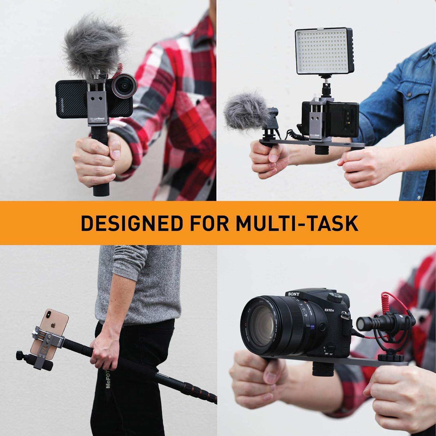 Soporte de Cine Ztylus Mini para Smartphone con Mango de Aluminio