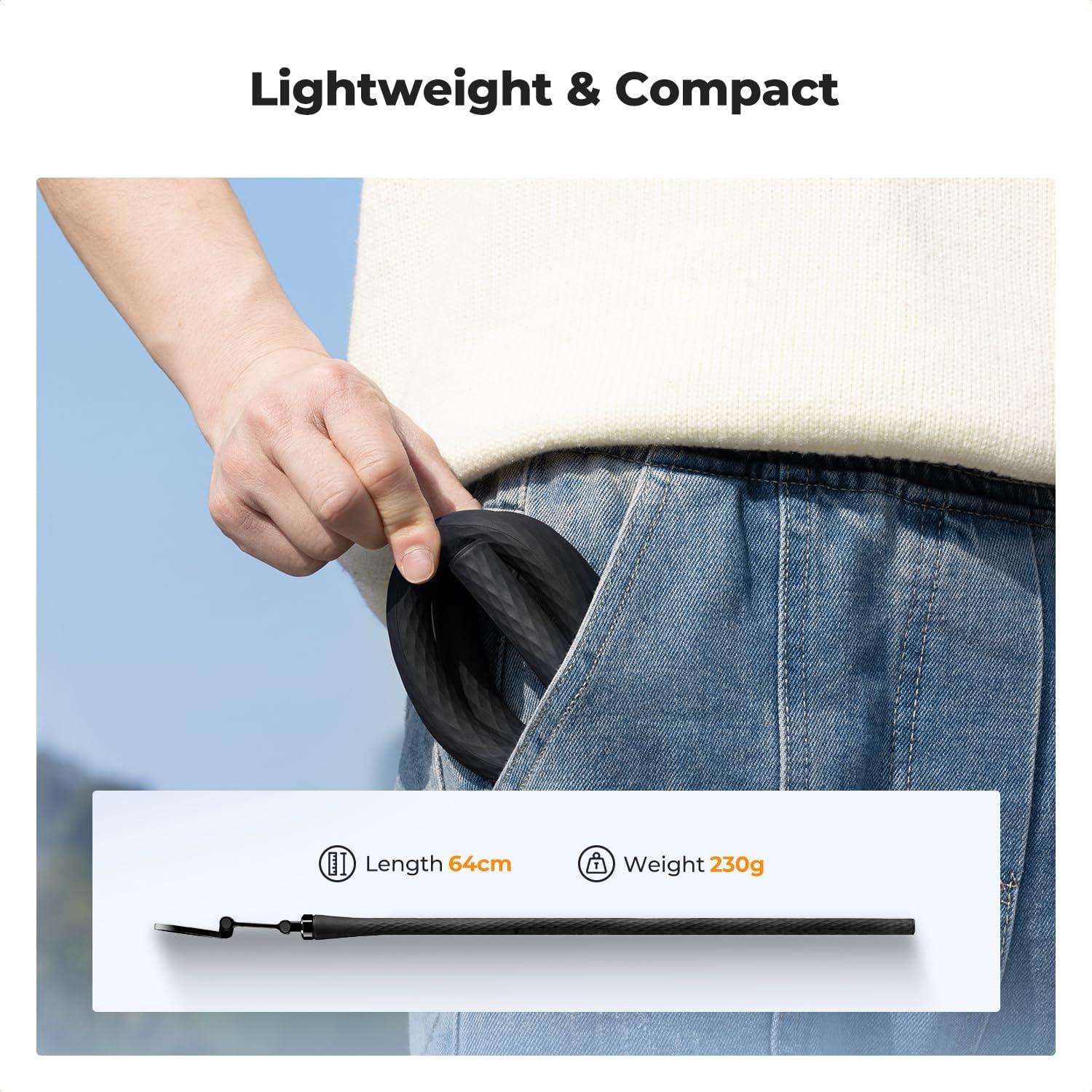 Soporte Magnético Flexible K&F Concept para Magsafe - Selfie Stick con Adaptador para GoPro